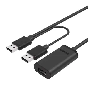 UNITEK Y-278 "Unitek" USB 2.0 aktyvusis ilgintuvas, 10 m, Y-278