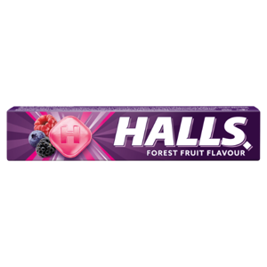 Ledinukai HALLS Forest fruit, miško uogų skonio, 33,5 g