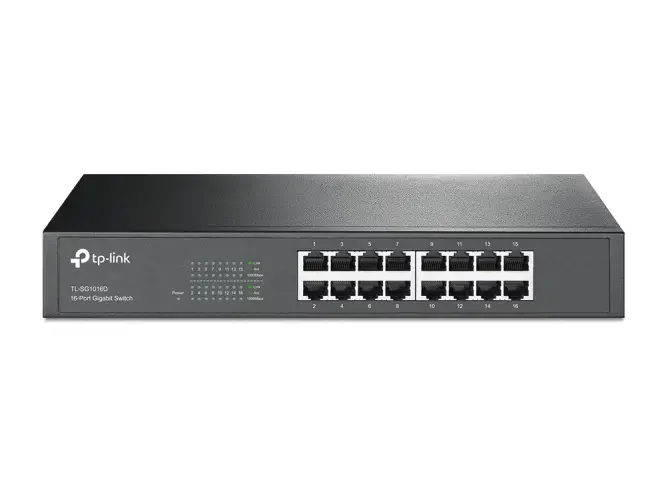 Spintos komutatorius TP-Link TL-SG1016D 16P Gigabit