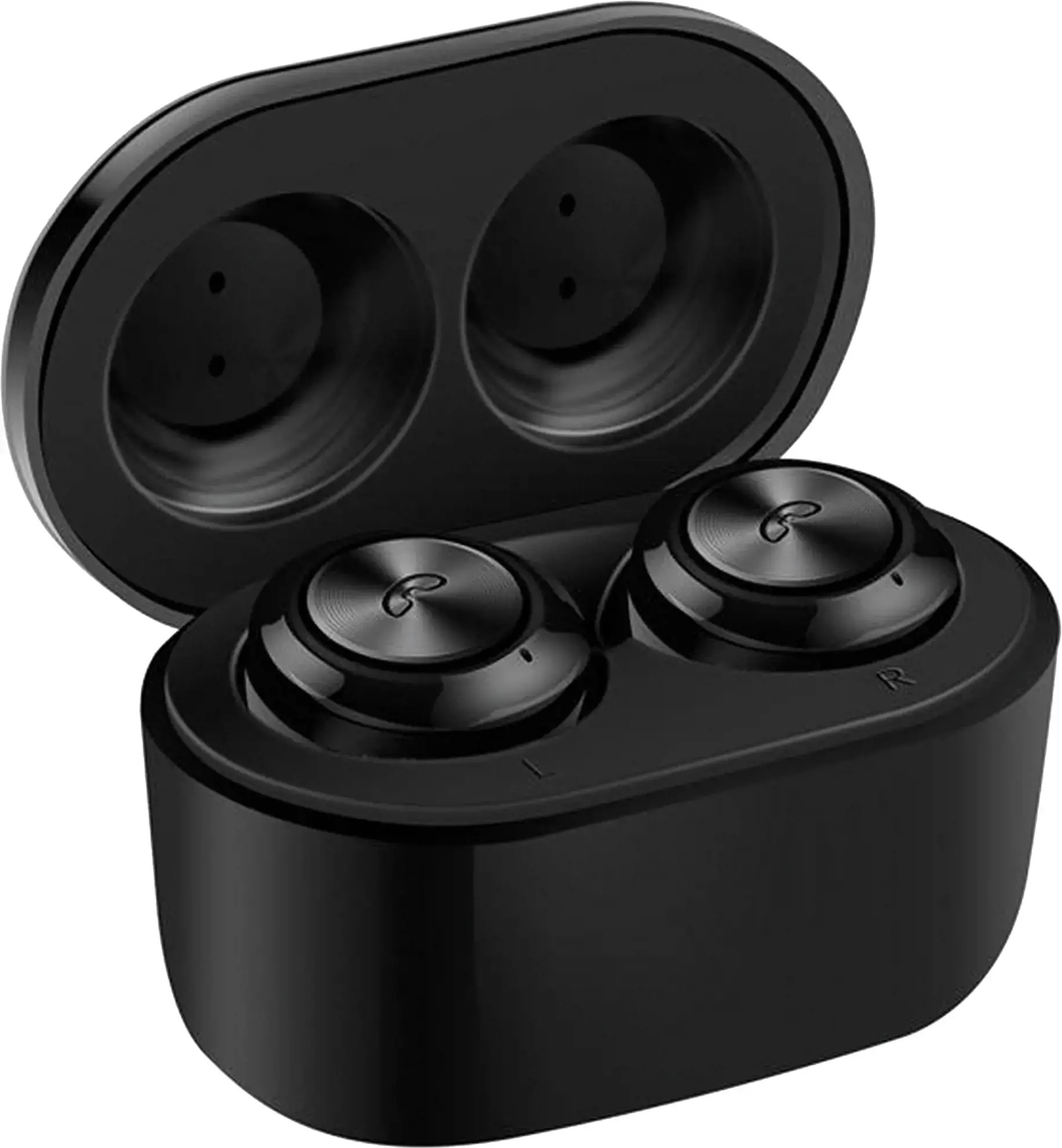 Platinet belaidės ausinės Sport PM1085, juodos spalvos