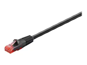 Goobay CAT 6/6A Outdoor Patch Cable, U/UTP, 20 m, Black
