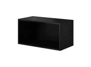 "Cama" atvira sandėliavimo spinta ROCO RO4 75/37/37 juoda