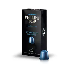 Maltos kavos kapsulės PELLINI TOP Decaffeina, 50 g (10x5g), 10 vnt./pak.