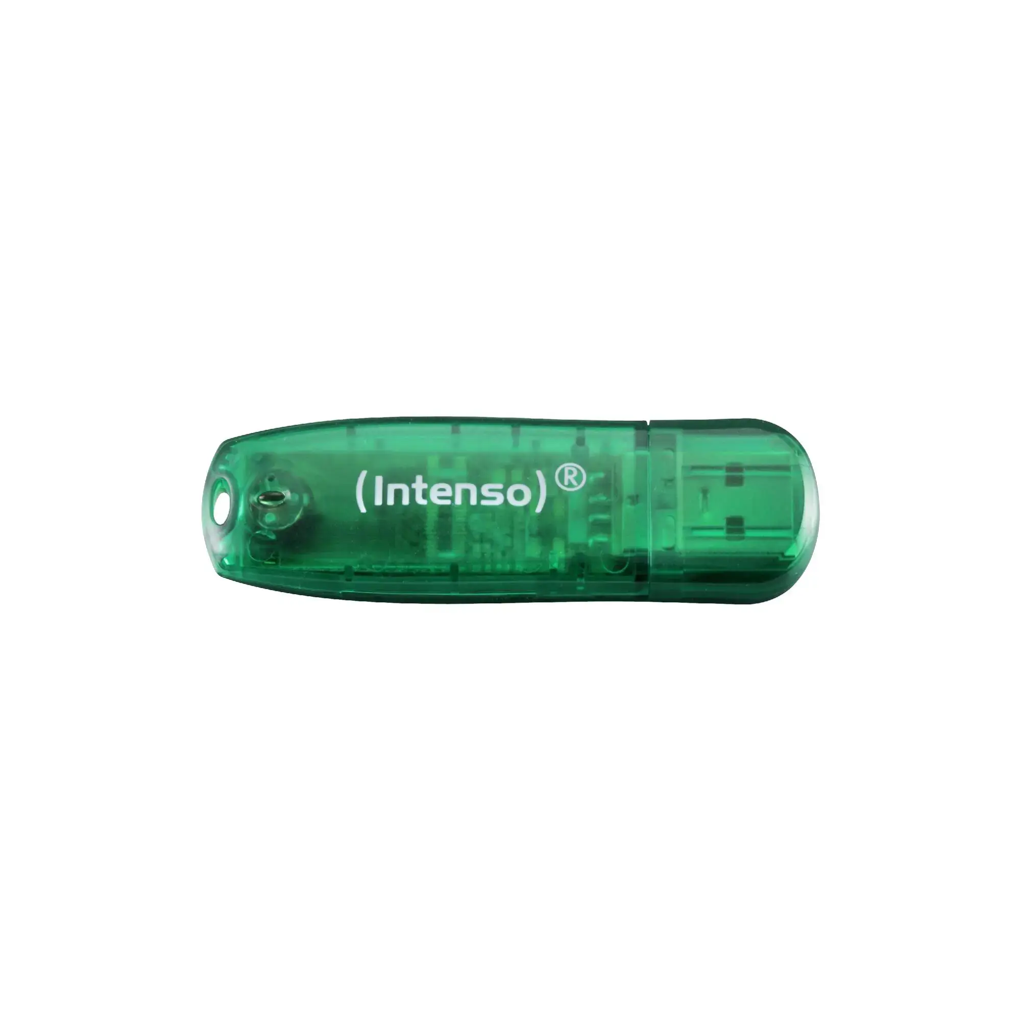 ATMINTIES KAUPIKLIS FLASH USB2 8GB/GREEN 3502460 INTENSO