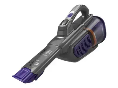"Black & Decker" BHHV520BFP rankinis dulkių siurblys Juoda, violetinė