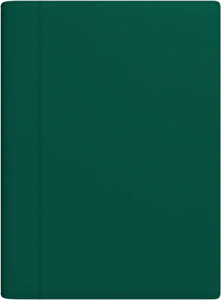 Kalendorius FUTURA Spirex 2025, A4, PU, tamsiai žalia