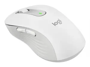 Logitech Signature M650 Wireless Mouse for Business, Right-hand, Optical, RF Wireless + Bluetooth, 4000 DPI, White
