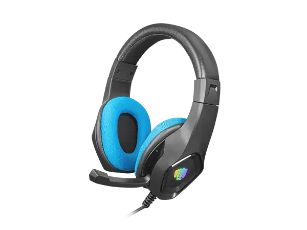 NATEC Fury žaidimų ausinės Phantom black-blue