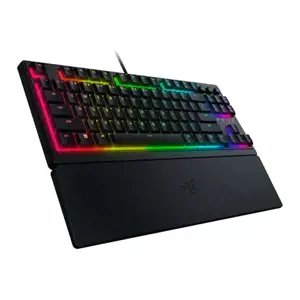 "Razer Ornata V3 Tenkeyless RGB LED light, JAV, laidinė, juoda, mechaninė žaidimų klaviatūra