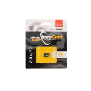 Imro memory card 8GB microSDHC cl. 10