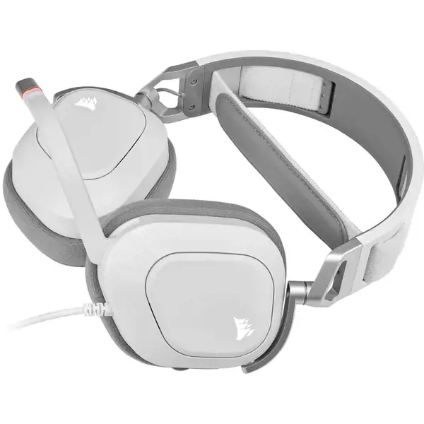 CORSAIR HS80 RGB USB ausinės White EU