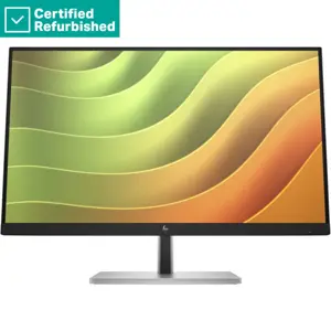 RENEW SILVER HP E24u G5 FHD Charging Monitor - 23.8" 1920x1080 FHD 250-nit 75Hz AG, IPS, USB-C(65W/…