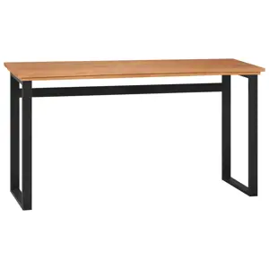 Rašomasis stalas, 120x45x75cm, tikmedžio medienos masyvas