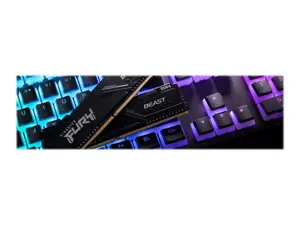 KINGSTON 16 GB 3200 MHz DDR4 CL16 DIMM atmintinių rinkinys, 2 vnt., "FURY Beast Black