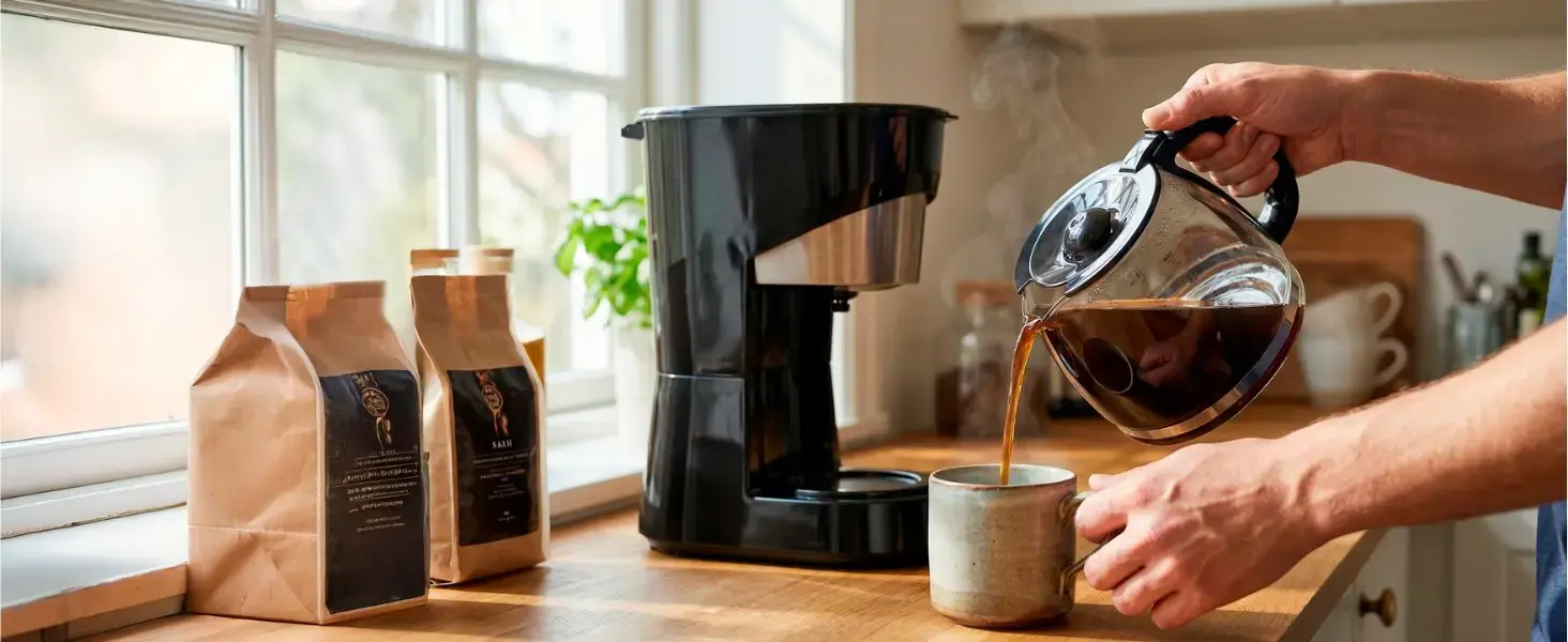 Kavos aparatas BLACK+DECKER ES9200110B, 1000 W, Overflow coffee maker