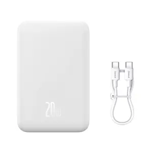 Powerbank Baseus Magnetic Mini 20000mAh 20W MagSafe (white)
