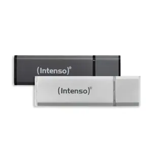 MEMORY DRIVE FLASH USB2 32GB/2PCS SILV/ ANT 3521480 INTENSO