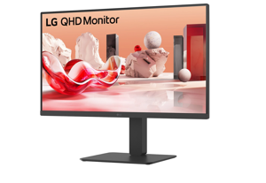 LG 27BA65QB-B.AEU Monitorius 27'' IPS, QHD 2560x1440, 5 ms, 350 cd/m2, 100 Hz, Juoda