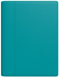 Kalendorius MANAGER Spirex Day 2026, A5, PU, turkio mėlyna