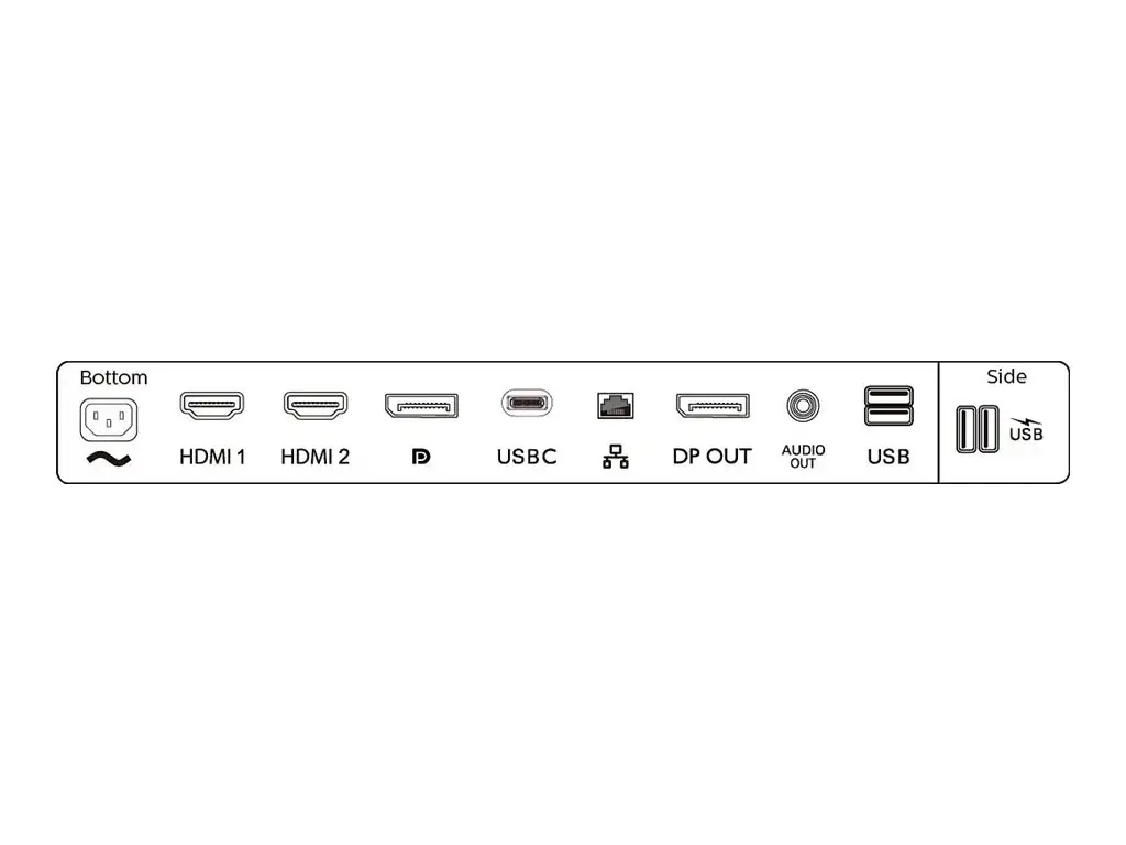 Monitorius Philips 276B1/00, 68.6 cm (27"), 2560 x 1440 pixels, Full HD, LED, 4 ms, Black