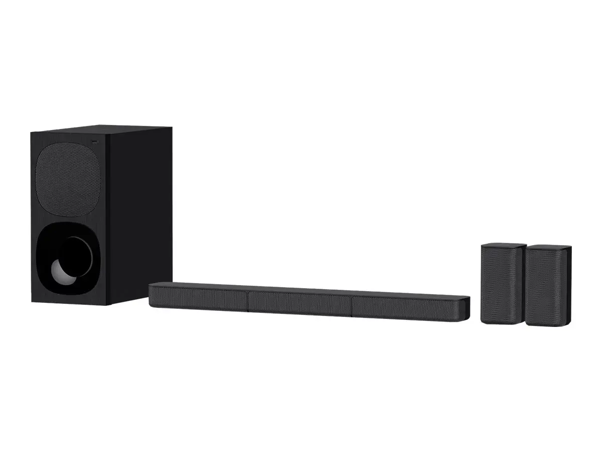 Sony HT-S20R, 5.1 channels, 400 W, Dolby Digital,Dolby Dual Mono, Active subwoofer, Wired, Black