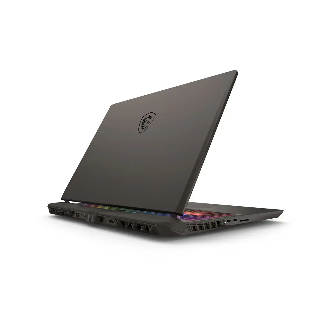 MSI Vector 16 HX AI A2XWHG-256PL Intel Core Ultra 7 255HX Laptop 40.6 cm (16") Quad HD+ 16 GB DDR5-SDRAM 1 TB SSD NVIDIA GeForce RTX 5070 Ti Wi-Fi 6E (802.11ax) Windows 11 Home Grey
