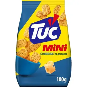 Krekeriai TUC Mini, su sūriu, 100 g