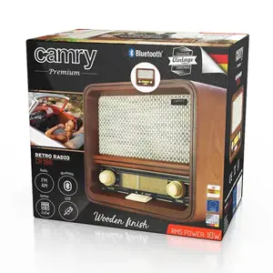 Retro radijo imtuvas Camry CR 1188