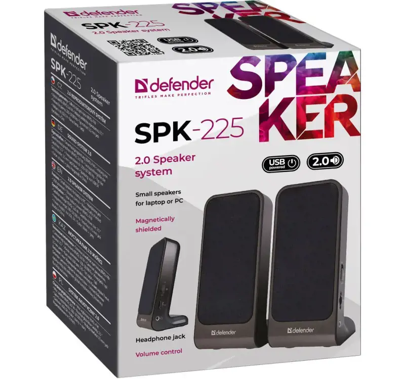 DEFENDER GARSIAKALBIAI SPK-225 4W 2.0 USB 65220