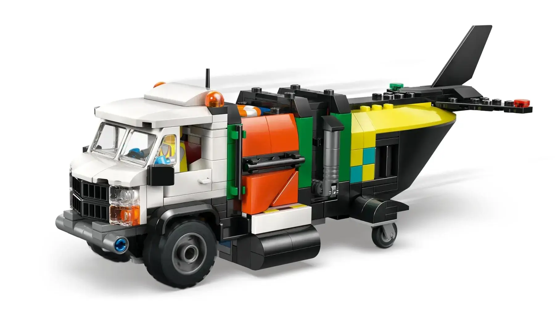 LEGO CITY 60505 Airplane, Service Truck and Hovercraft Rem