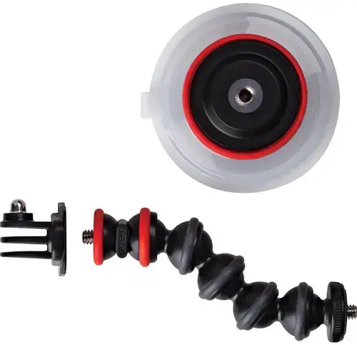 "Joby" prisisiurbimo puodelis "Gorillapod Arm" + "GoPro" adapteris