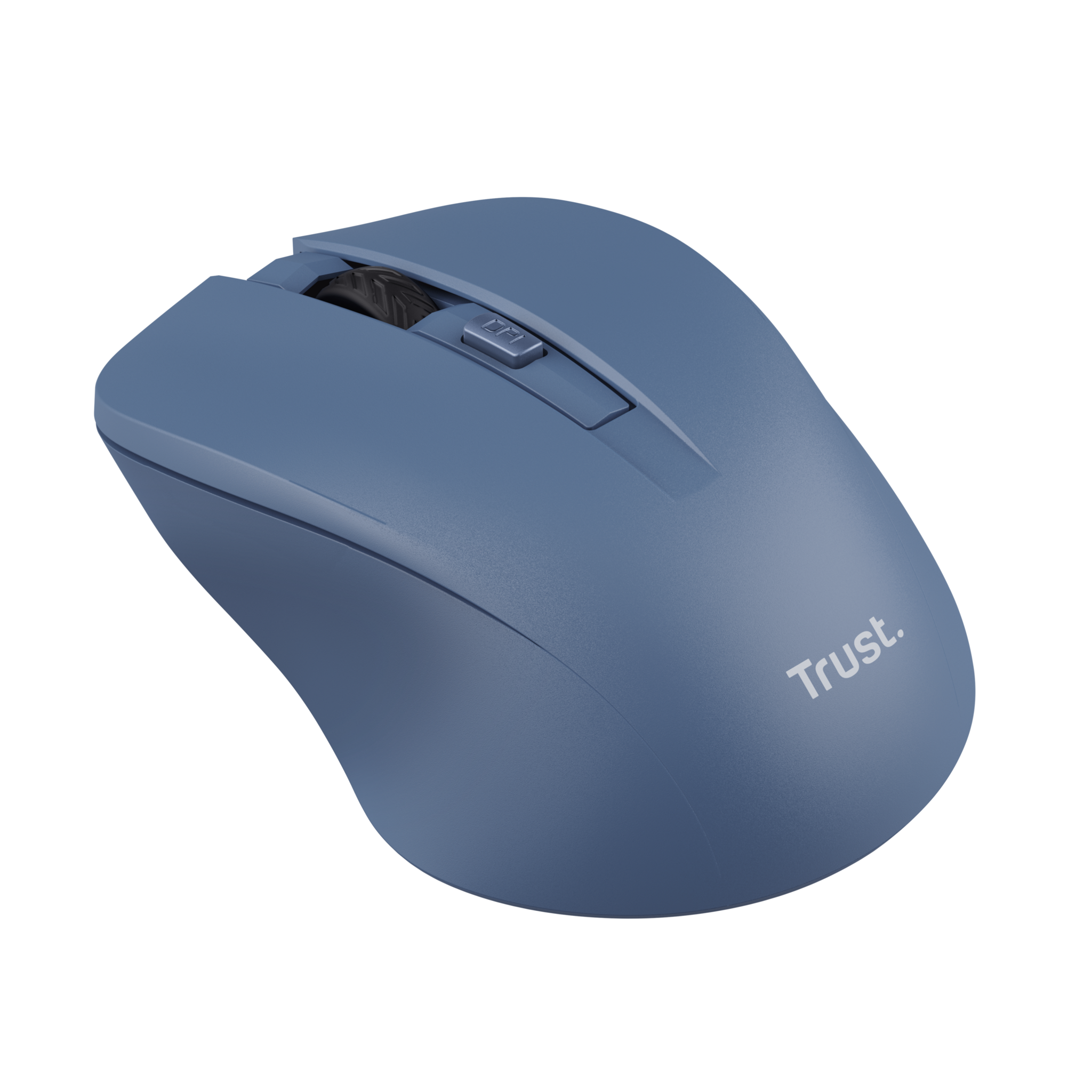 Trust Mydo, Ambidextrous, Optical, RF Wireless, 1800 DPI, Blue