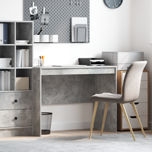 Rašymo stalas Betoninis pilkas MDF 100 x 50 x 76 cm Rašymo stalas