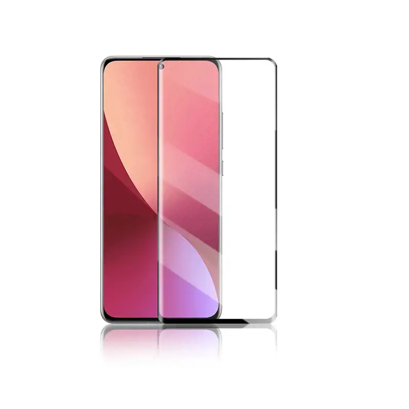 Mocolo 3D 9H Full Glue - Apsauginis viso ekrano stiklas, skirtas "Xiaomi 12 / 12X" (juodas)