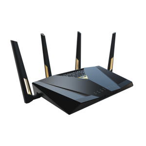ASUS RT-BE88U, Wi-Fi 7 (802.11be), Dual-band (2.4 GHz / 5 GHz), Ethernet LAN, Black, Grey, Tabletop router