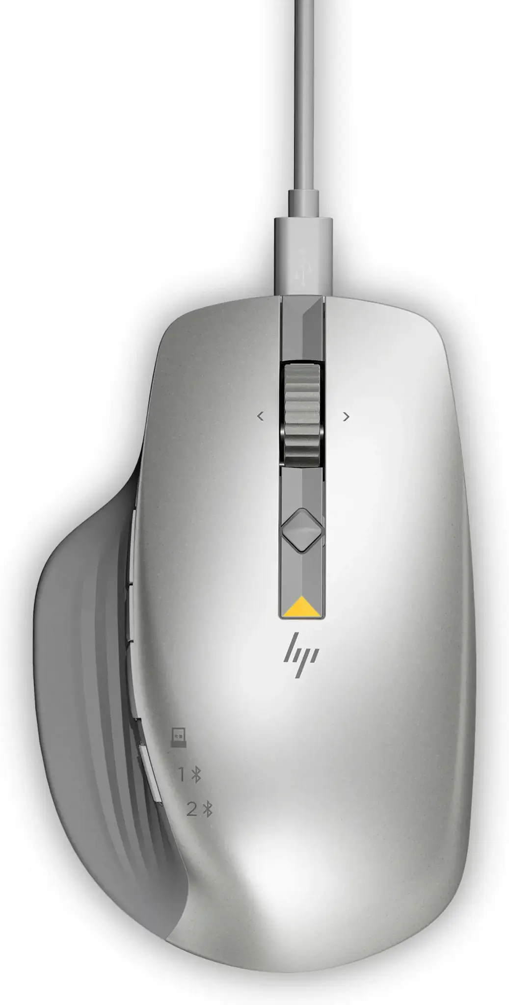 HP 930 Creator belaidė pelė, dešinioji, "Bluetooth", 3000 DPI, sidabrinė