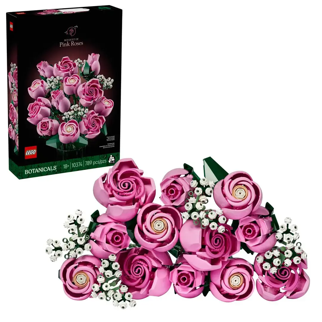 LEGO BOTANICALS 10374 Bouquet of Pink Roses
