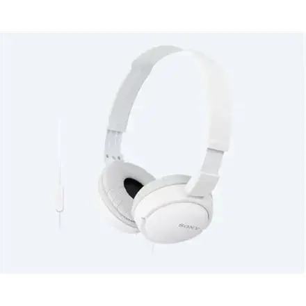 "Sony MDR-ZX110AP", laidinis, 12-22000 Hz, skambučiai/muzika, 120 g, ausinės, baltos spalvos
