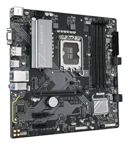 Mainboard GIGABYTE Intel B760 Express LGA1700 Micro-ATX Memory DDR5 Memory slots 4 2xPCI-Express 3.0 1x 1xPCI-Express 4.0 16x 2xM.2 1x15pin D-sub 1xHDMI 1xDisplayPort 2xUSB 2.0 5xUSB 3.2 1xUSB-C 1xPS/2 1xRJ45 3xAudio port B760MD3HP1.0