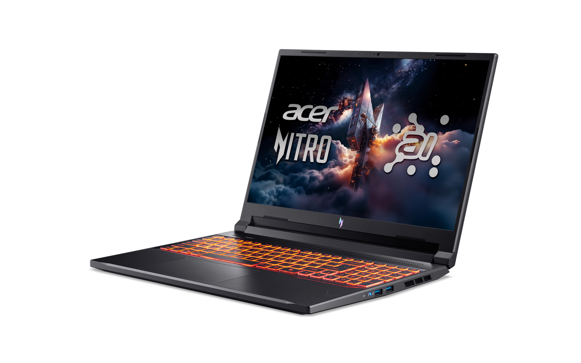 Nešiojamas kompiuteris Acer Nitro V 16 AI ANV16-42-R1PE, 240, 512 GB, 16 Coliai, Windows 11 Home