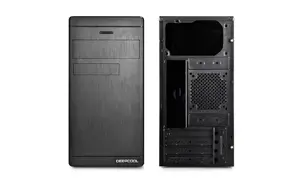 "DeepCool Wave V2", "Mini Tower", asmeninis kompiuteris, juodas, "micro ATX", "Mini-ITX", ABS, SPCC, namams ir biurui