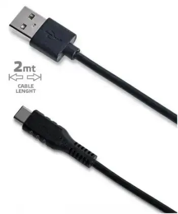 "CELLY" USB C TIPO KABELIS 2 M