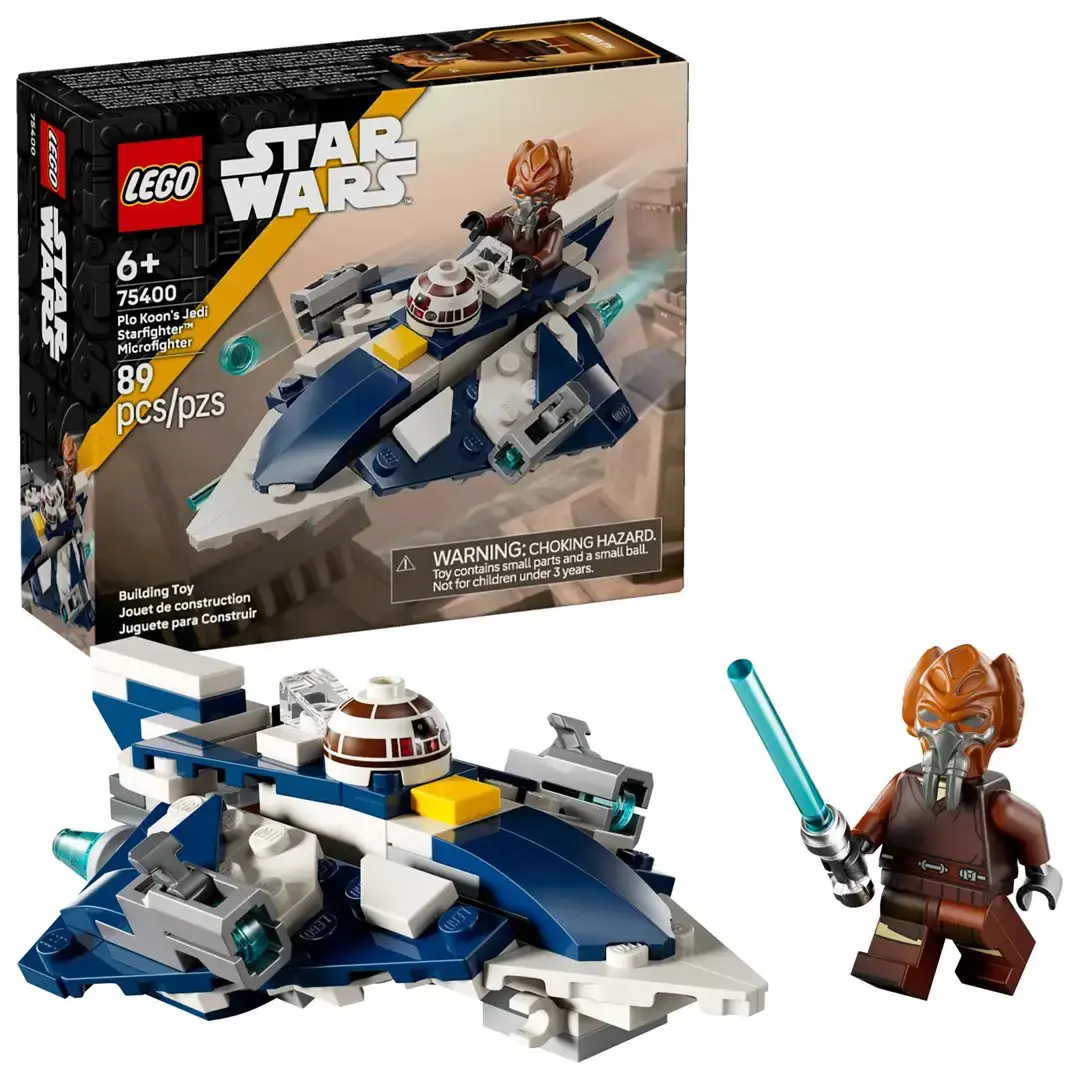 LEGO STAR WARS 75400 Plo Koon's Jedi Starfighter Microfighte