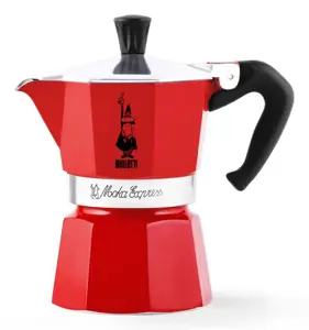 "Bialetti Moka Express Moka puodas Raudona