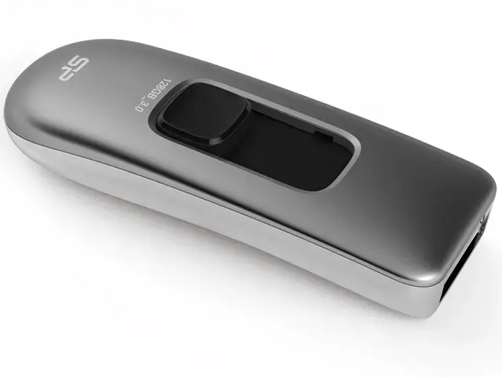 "Silicon Power Marvel M70", 32 GB, A tipo USB, 3.2 Gen 1 (3.1 Gen 1), 200 MB/s, skaidrių, pilka, sidabrinė