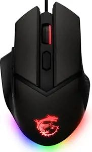 MSI CLUTCH GM20 ELITE optinė žaidimų pelė "6400 DPI optinis jutiklis, 6 programuojami mygtukai, dvi…