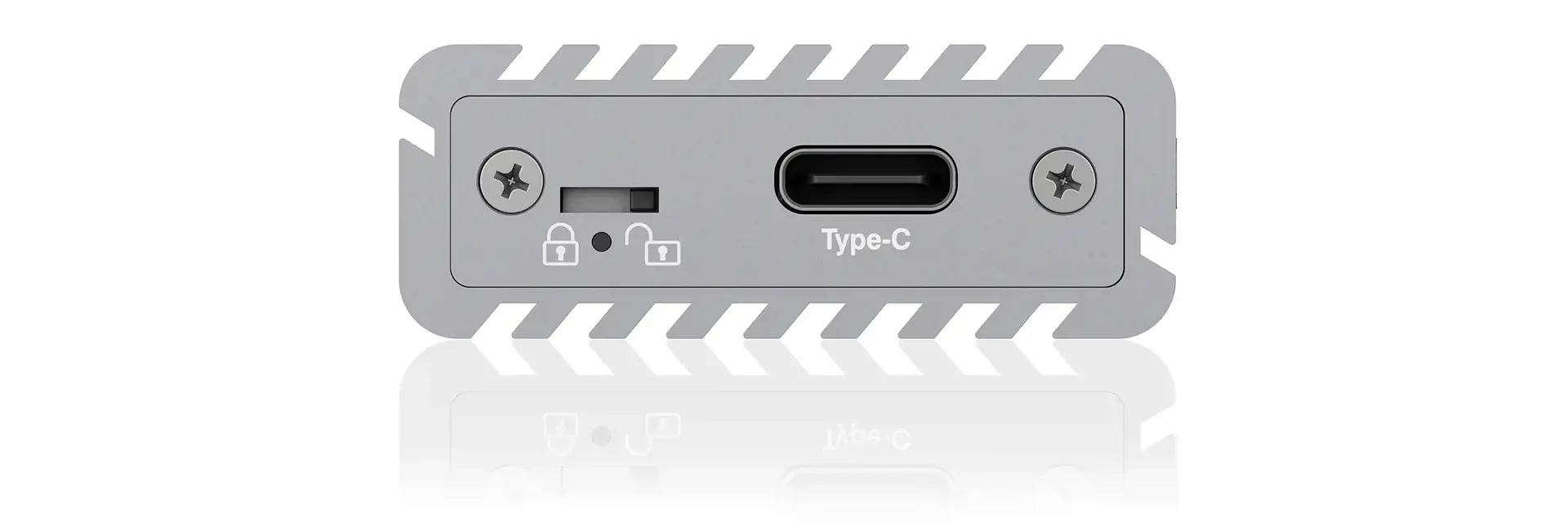 ICYBOX IB-1817Ma-C31 "IcyBox" išorinis korpusas M.2 NVMe SSD, USB 3.1 Type-C, sidabrinės spalvos