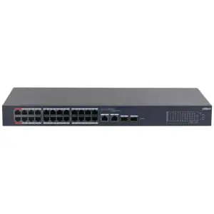 Komutatorius DAHUA CS4226-24ET-375 L2 tipas Staliniai/pedestaliniai PoE prievadai 24 375 W DH-CS422…