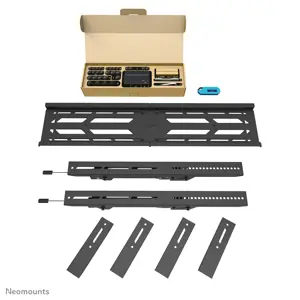 "Neomounts by Newstar" Pasirinkite "Neomounts" sunkų televizoriaus sieninį laikiklį, 160 kg, 139,7 cm (55"), 2,79 m (110"), 1500 x 900 mm, aukščio reguliavimas, juodas