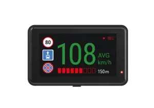 "Navitel R980 4K" prietaisų kamera su "Wi-Fi", GPS informatoriumi ir skaitmeniniu spidometru